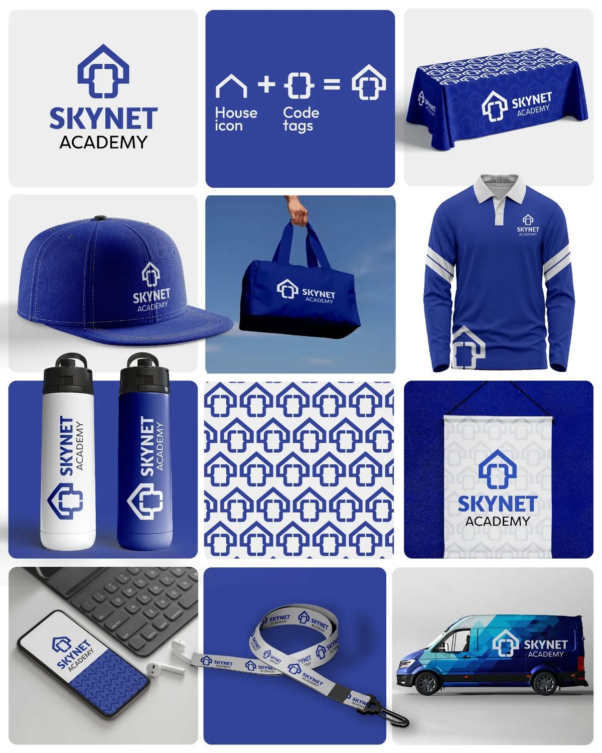 Brand identity design sample by OrbitFrame